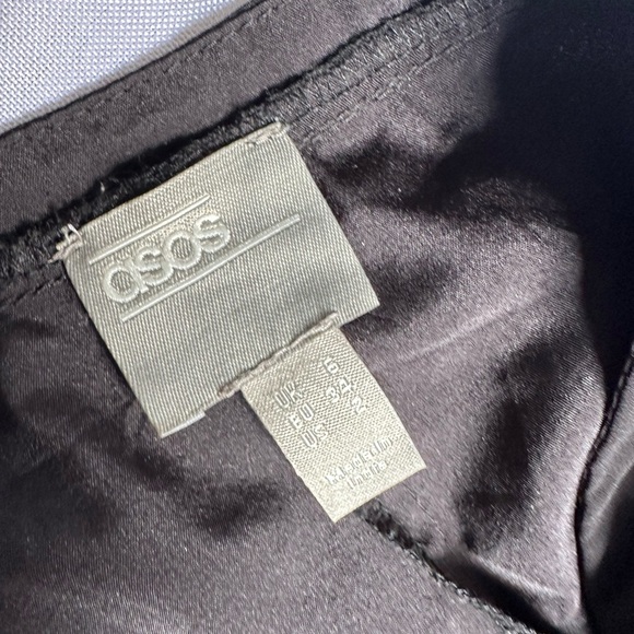 ASOS Pleated Black Midi Skirt - Picture 6 of 7